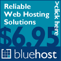 Affordable web hosting with Bluehost from $6.95/mo