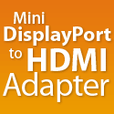 Mini DisplayPort to HDMI Adapter