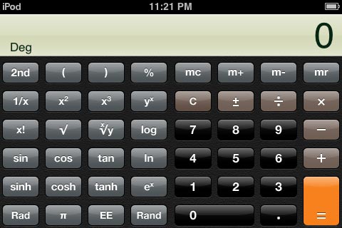 Scientific calculator