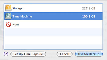 Time Machine Error: The backup volume could not be found