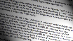 Spell-check in a snap using Mac OS X\'s contextual menus