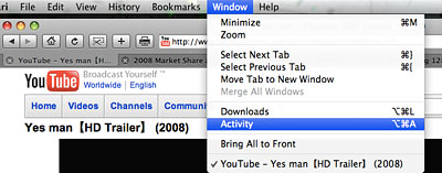 Download YouTube videos with Safari