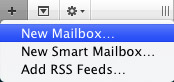 Setting up mailboxes in Apple Mail