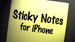 Sticky Notes: Turn your iPhone wallpaper into a useful reminder