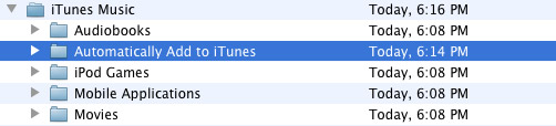 Automatically Add to iTunes