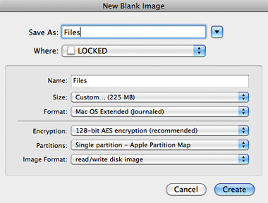 Encrypt USB flash drive for Mac