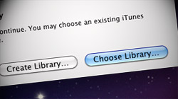 Manage multiple iTunes & iPhoto libraries on the same computer
