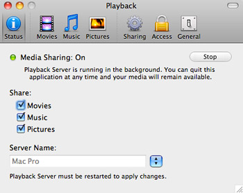 Playback - Stream media from Mac to PS3 or Xbox 360