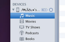 Play media from any iPod, iPhone, or iPad in iTunes 10