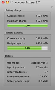Check Mac battery health Check Mac battery health