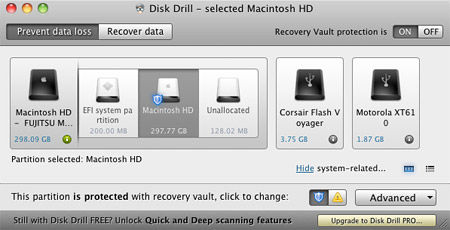 Disk Drill data recovery software for Mac