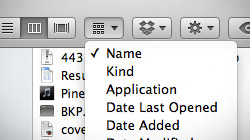 How to arrange and sort files in Finder using Mac OS X Lion